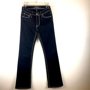 Cimarrons women's black denim Jeans see sizing in description